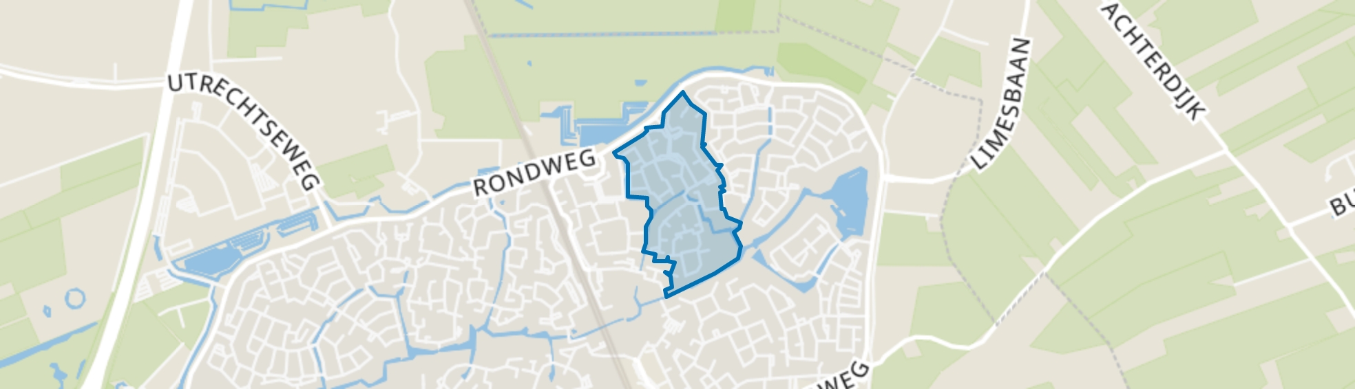 Weiden, Houten map