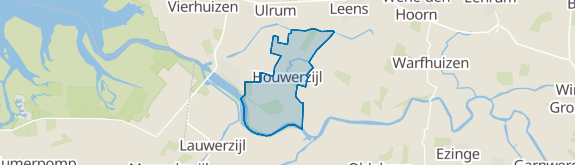 Houwerzijl map