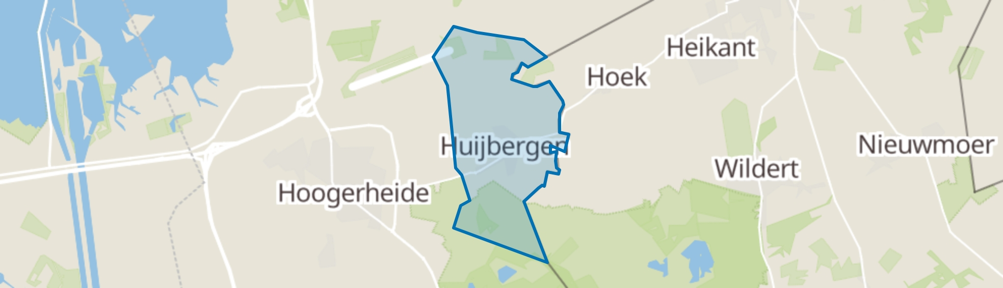 Huijbergen map