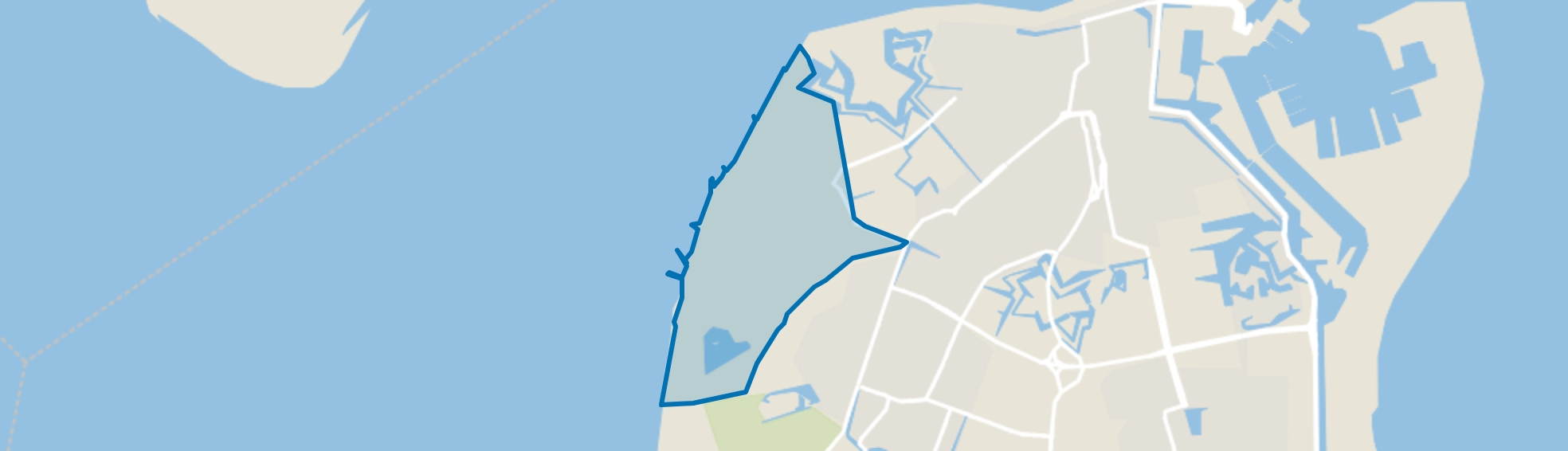 Huisduinen, Huisduinen map