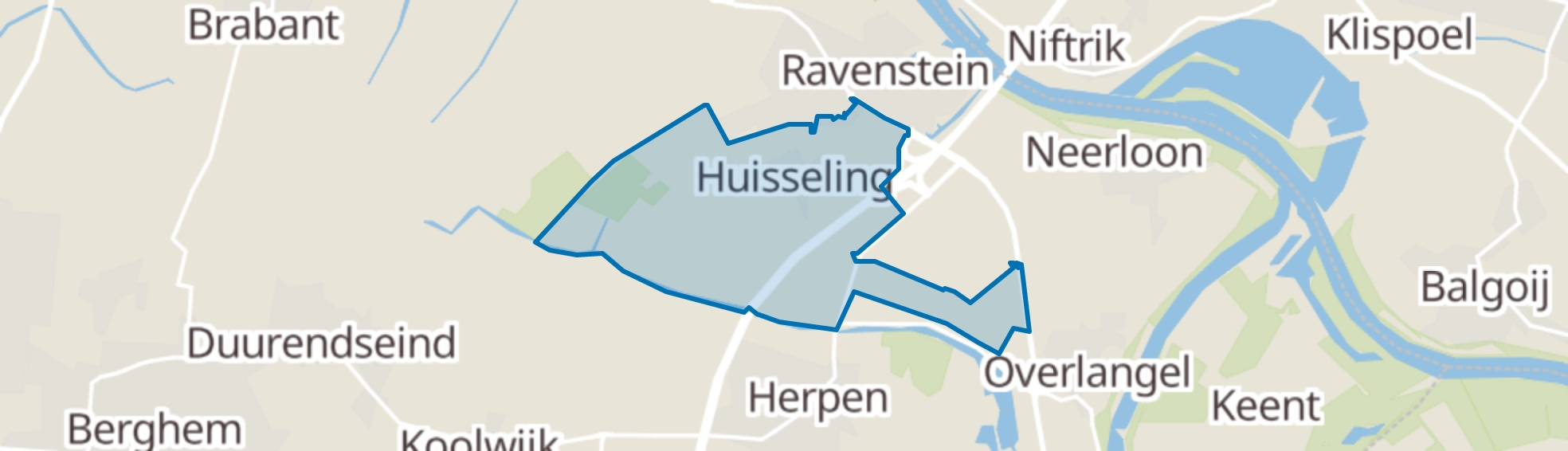 Huisseling map
