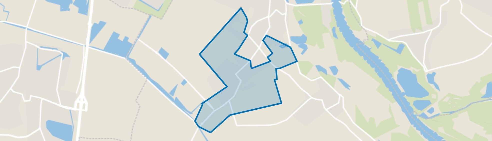 Verspreide huizen Het Zand, Huissen map