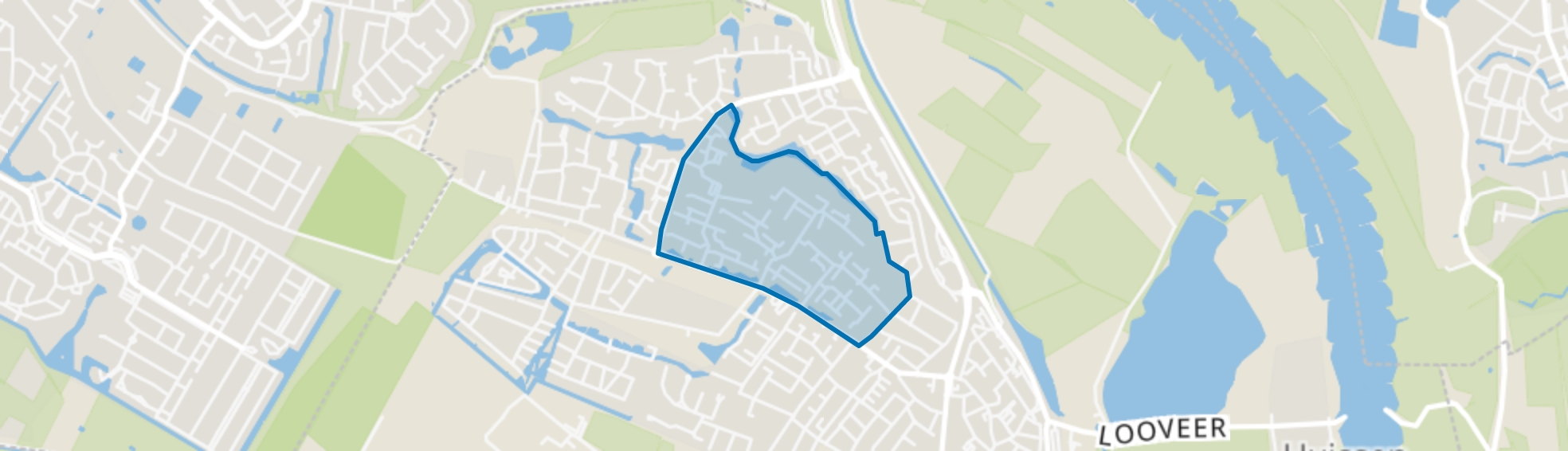 Zilverkamp 1e fase, Huissen map