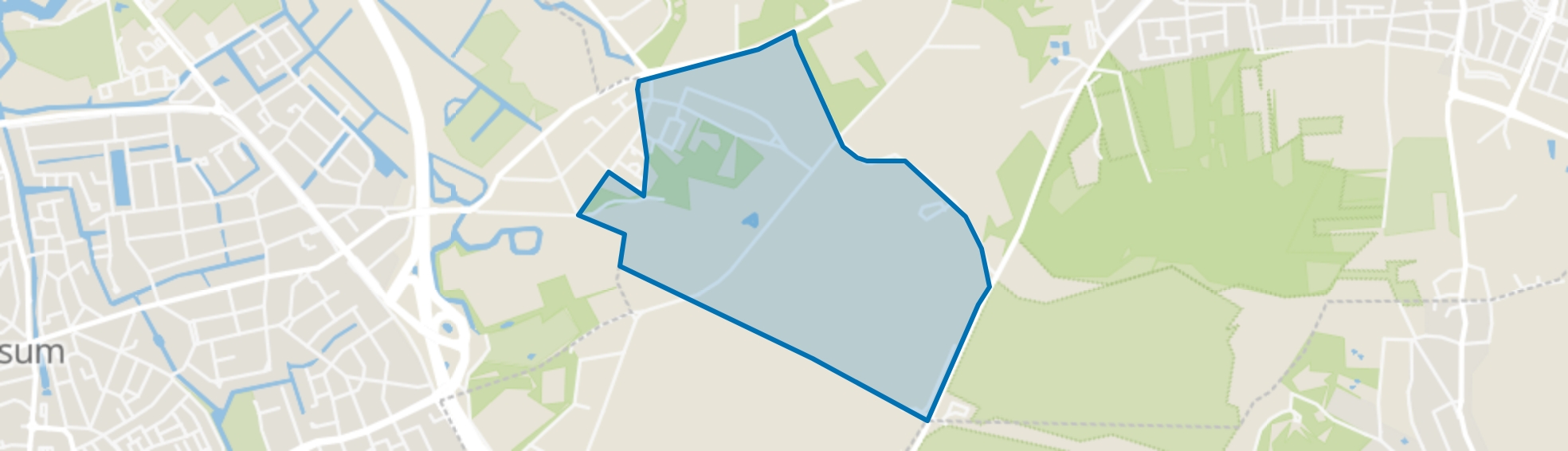 Bikbergen, Huizen map