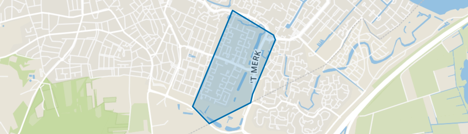 Stad en Lande, Huizen map
