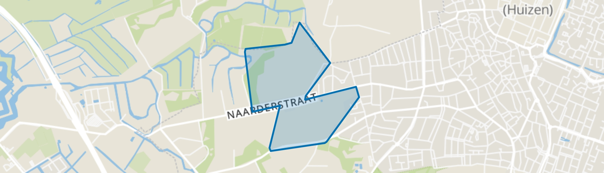 Thames, Huizen map
