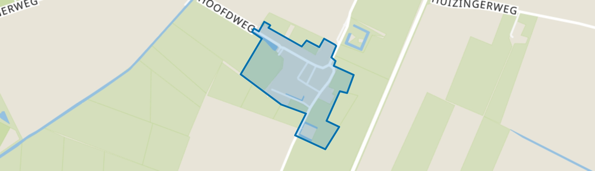 Huizinge, Huizinge map