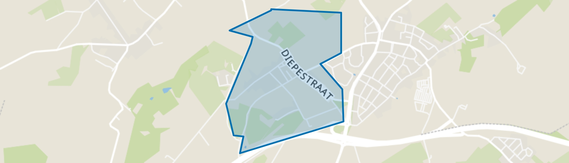Arensgenhout, Hulsberg map
