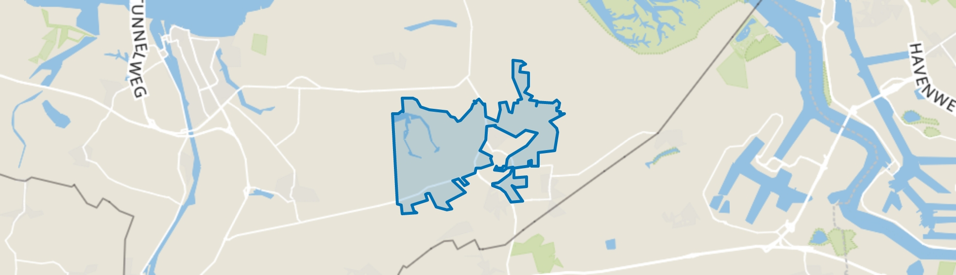 Buitengebied Hulst, Hulst map