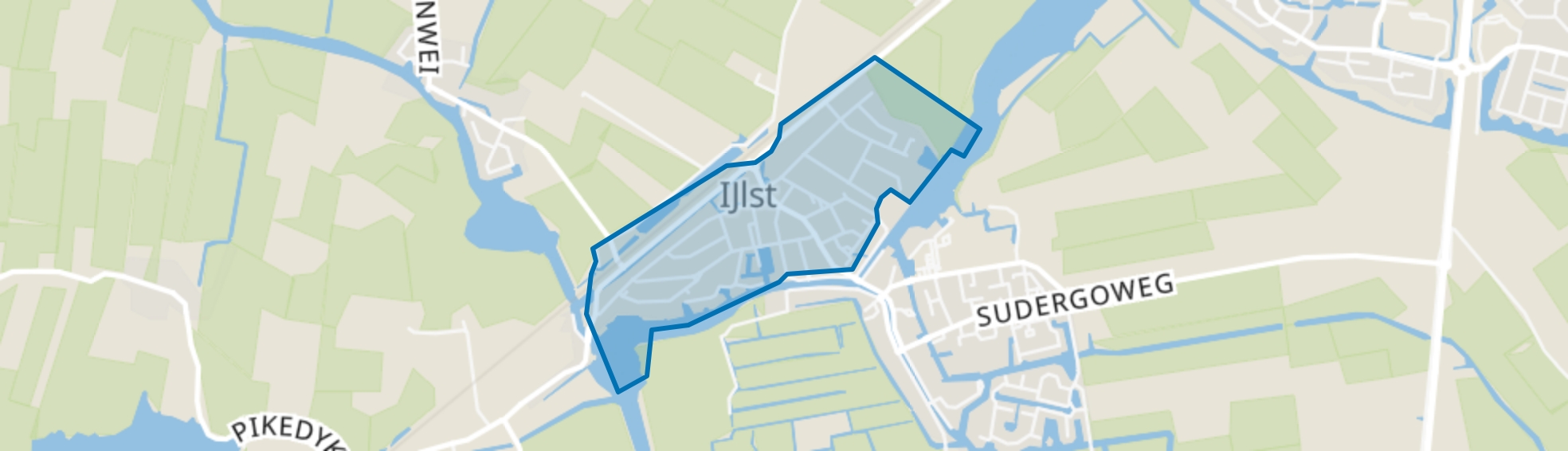 Nijezijl-Roodhem, IJlst map