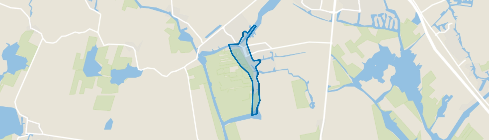 Oud IJlst, IJlst map