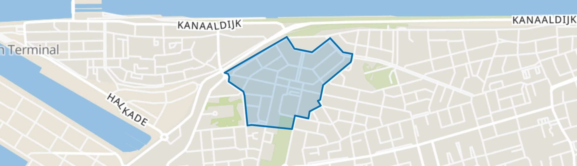 Verzetsheldenbuurt, IJmuiden map