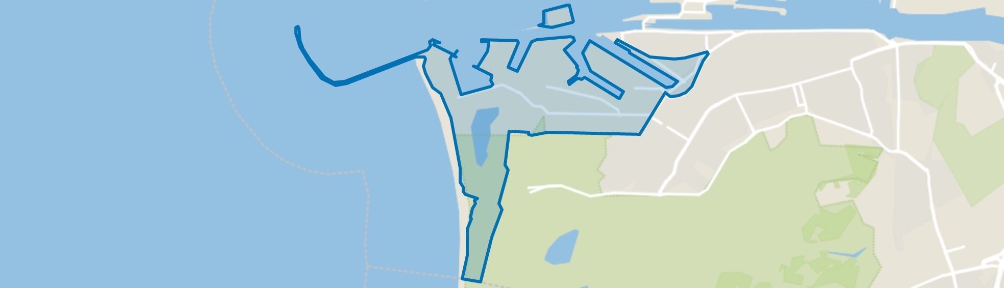 Zuidzijdebuurt, IJmuiden map