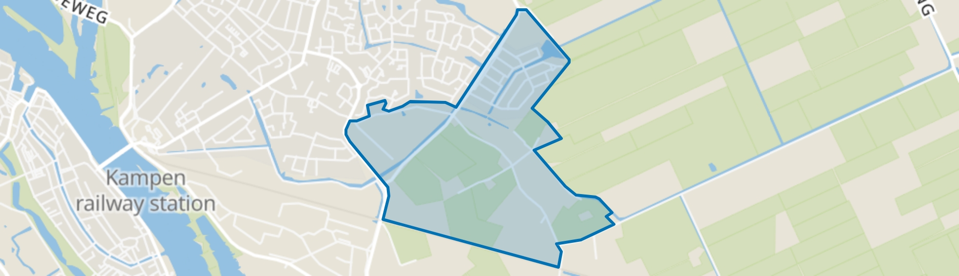 Oosterholt, IJsselmuiden map