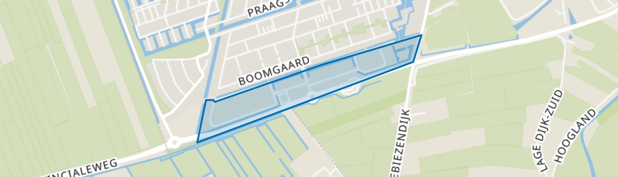Bedrijventerrein De Corridor, IJsselstein map