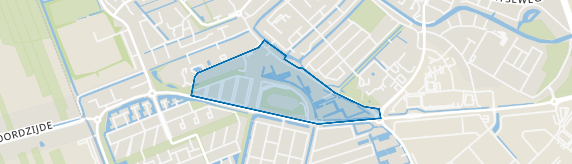 Benschopperpoort en Het Podium, IJsselstein map