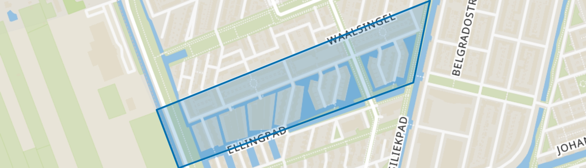 De Rivieren, IJsselstein map