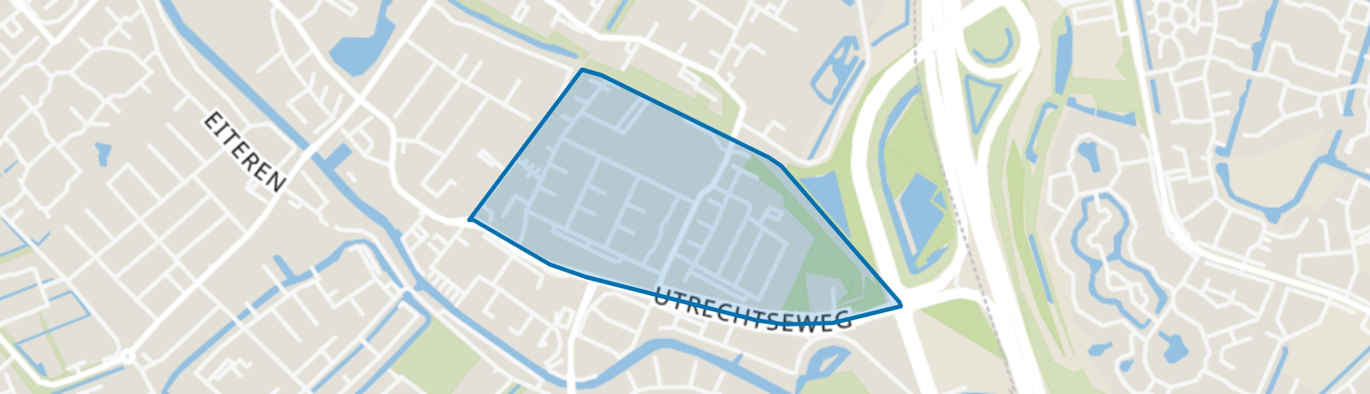 Europakwartier, IJsselstein map