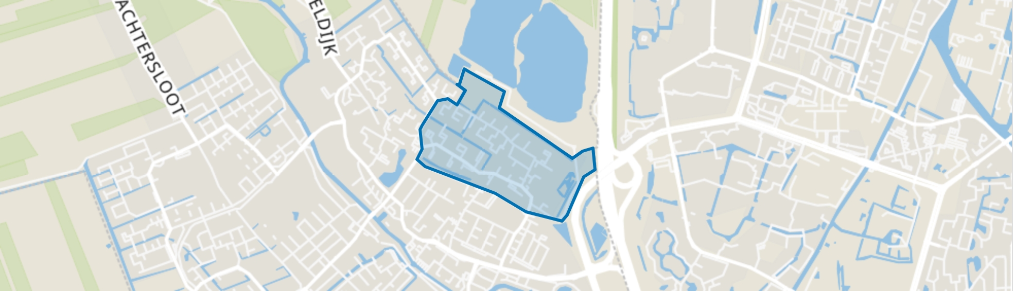 IJsselveld-Oost, IJsselstein map