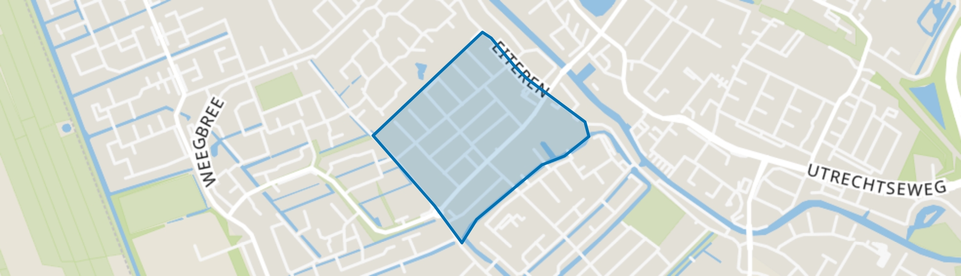 Kasteelkwartier, IJsselstein map