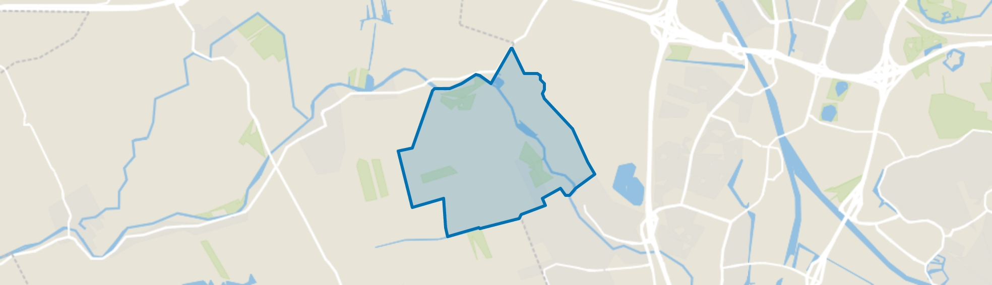 Landelijk gebied Noord, IJsselstein map