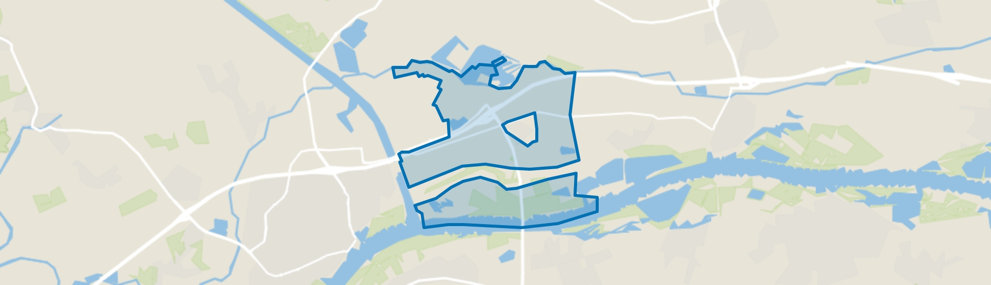 Verspreide huizen Echteld, IJzendoorn map