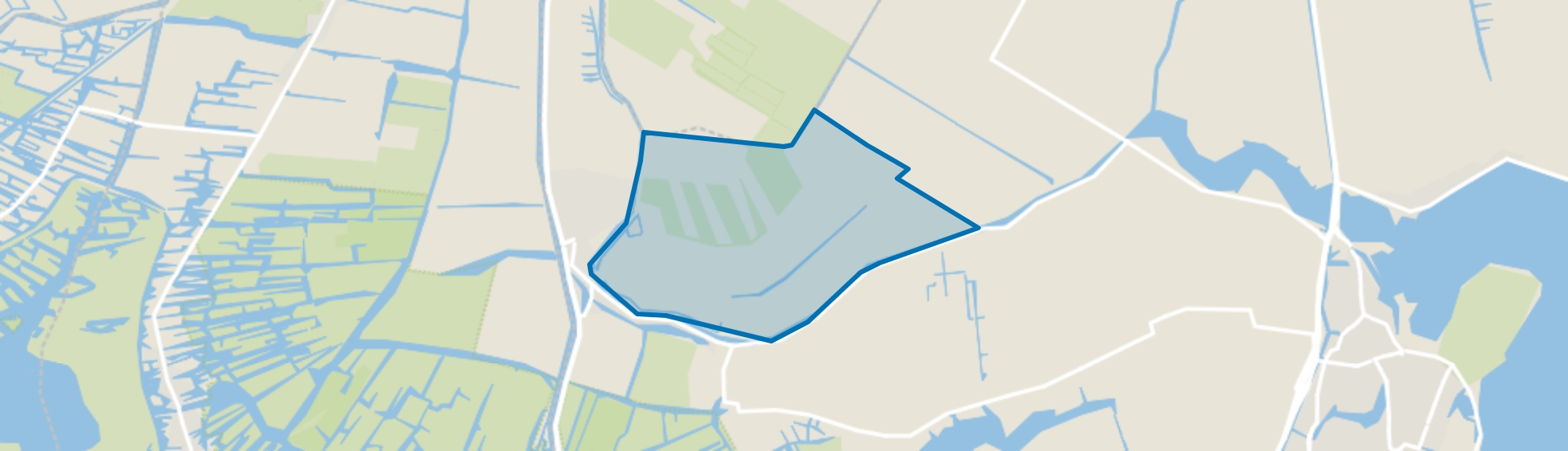 De Purmer (gedeeltelijk), Ilpendam map