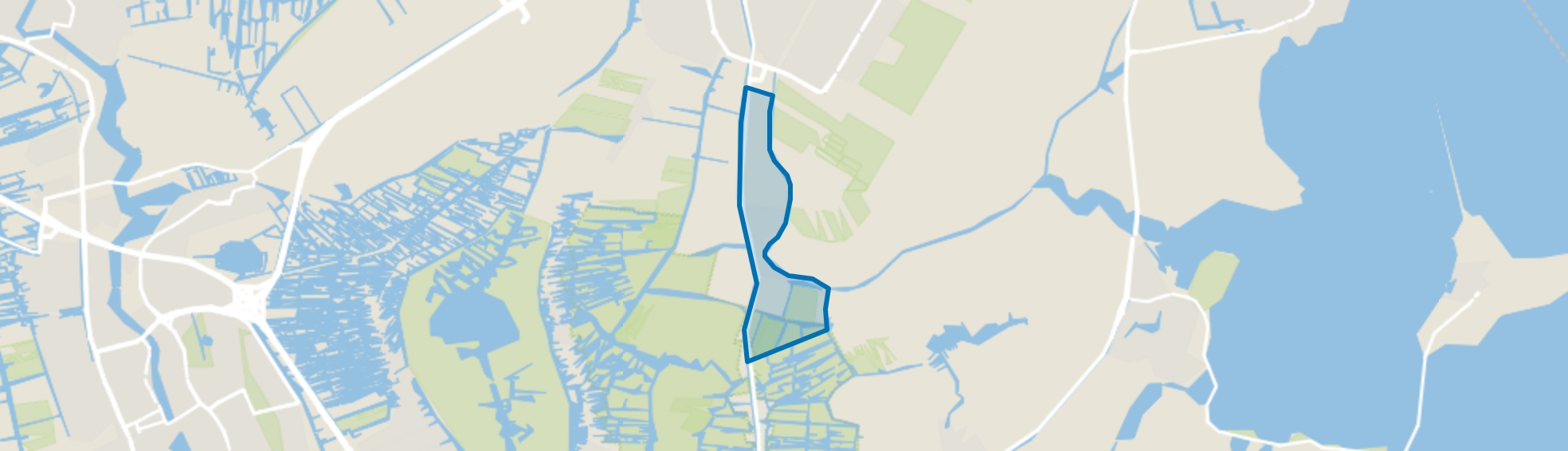 Ilpendam, Ilpendam map
