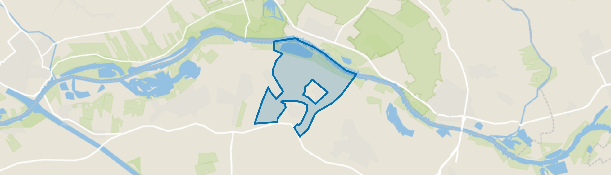 Verspreide huizen Klinkenberg, Ingen map