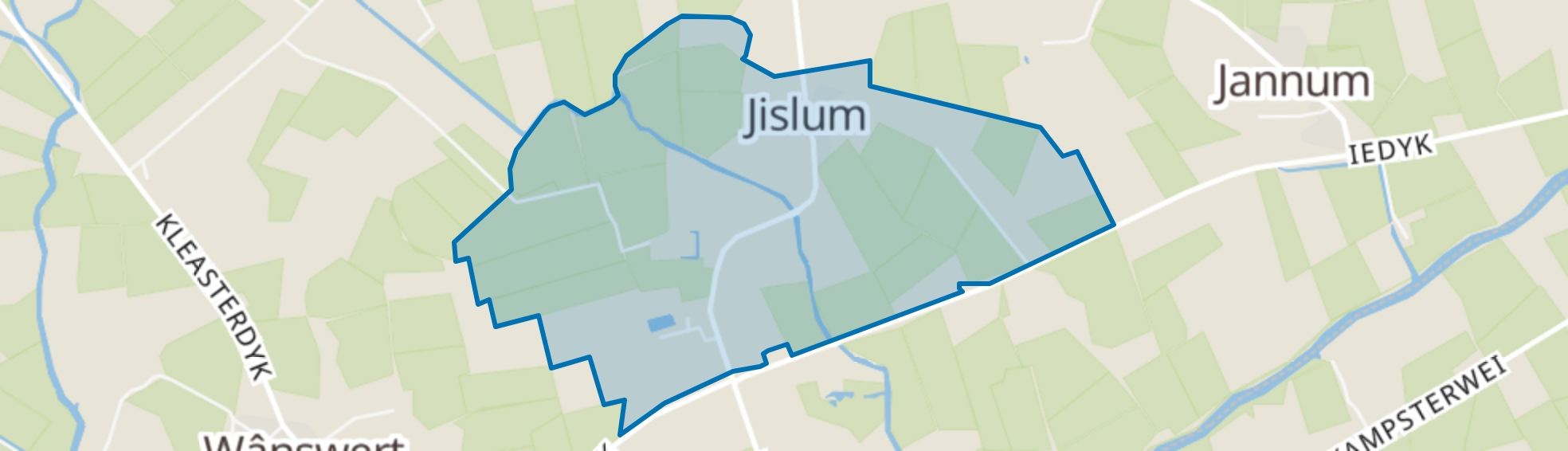 Jislum map