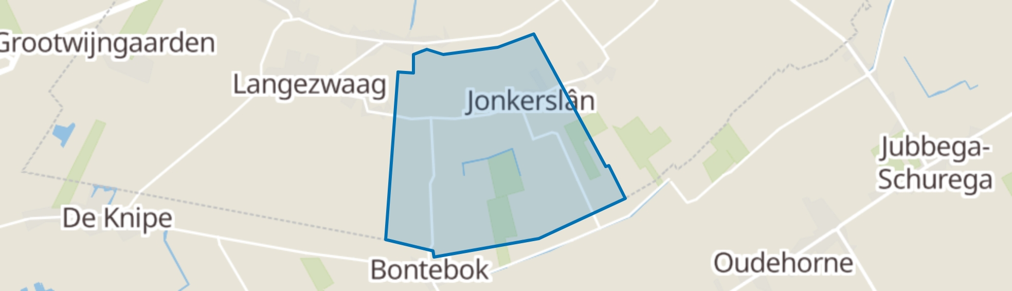 Jonkerslân map