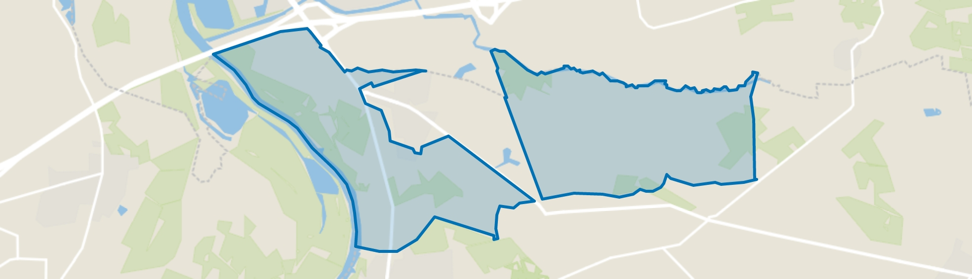 Verspreide huizen Epse, Joppe map