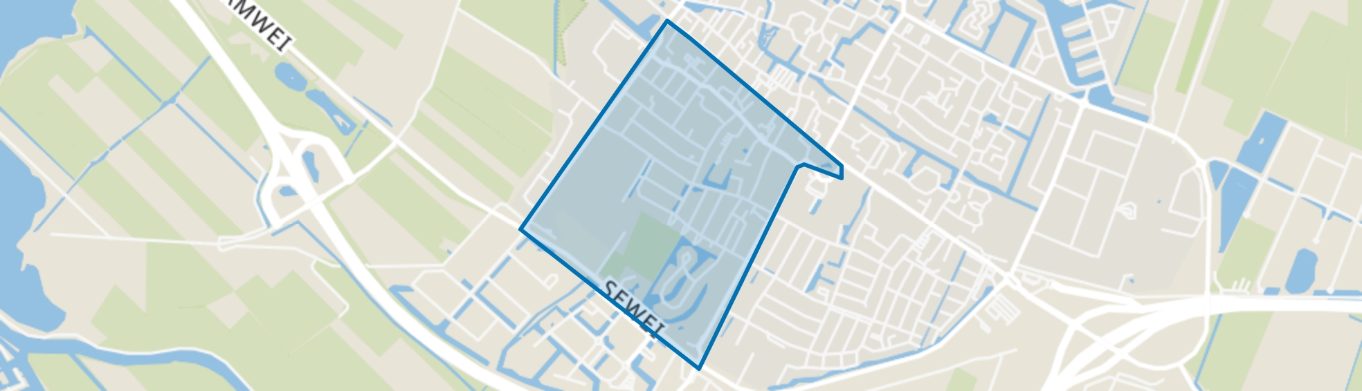 Joure, Blaauwhof, Joure map