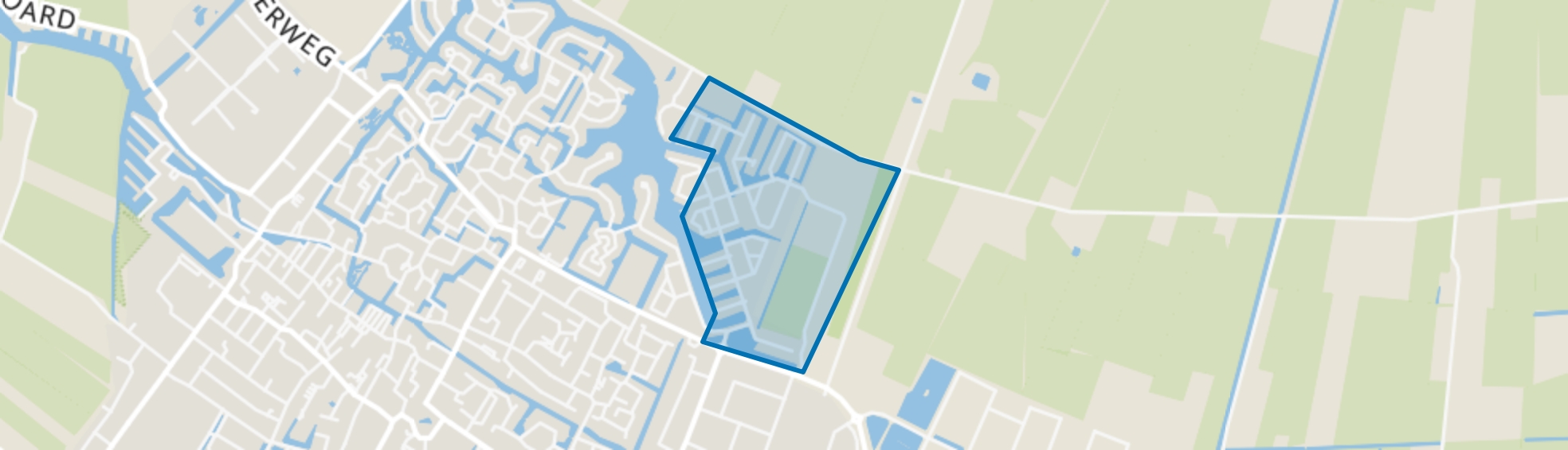 Joure, Wyldehoarne, Joure map