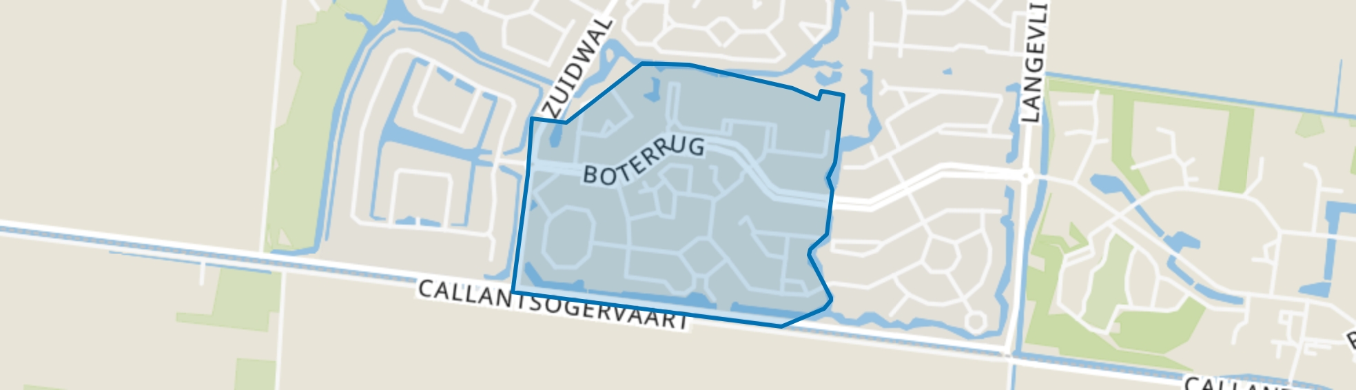 Boterzwin, Julianadorp map