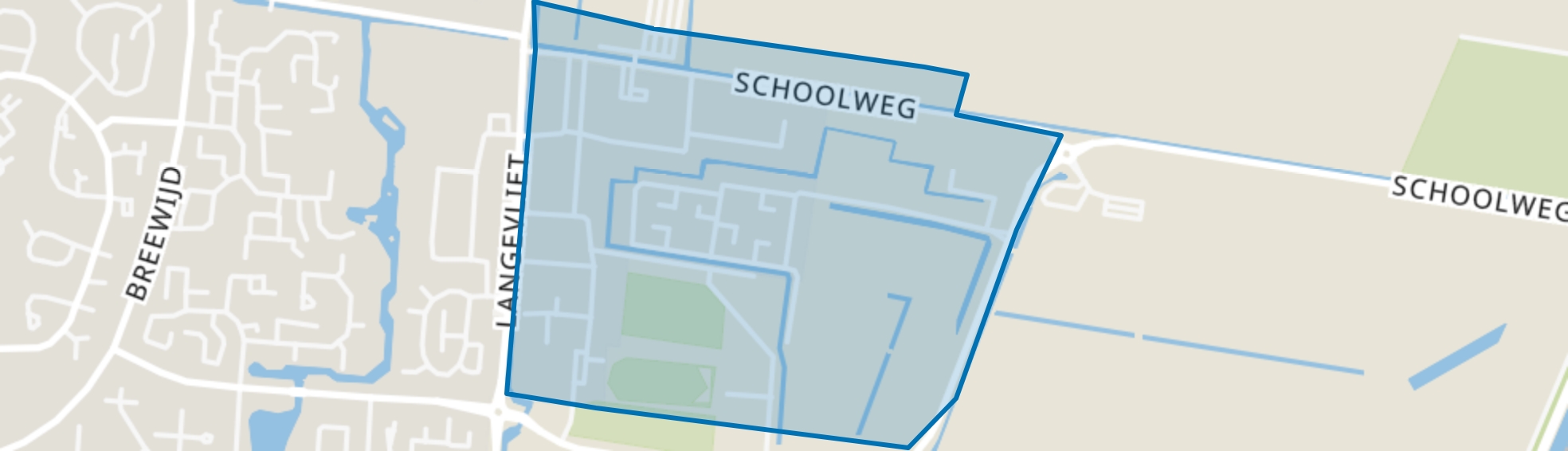 Julianadorp-Oost, Julianadorp map