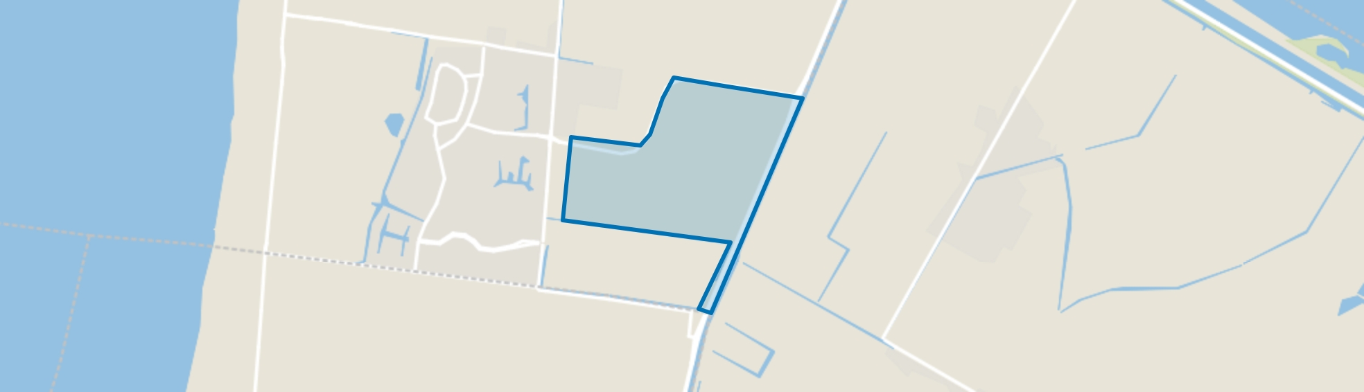 Koegras-Zuid, Julianadorp map