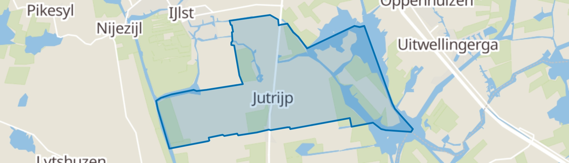 Jutrijp map