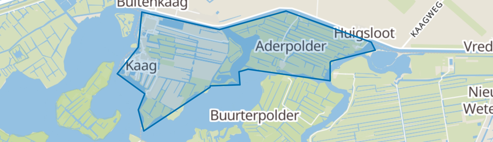 Kaag map