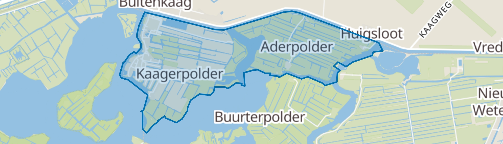 Kaag map