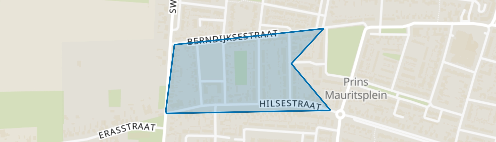 Bloemenbuurt, Kaatsheuvel map