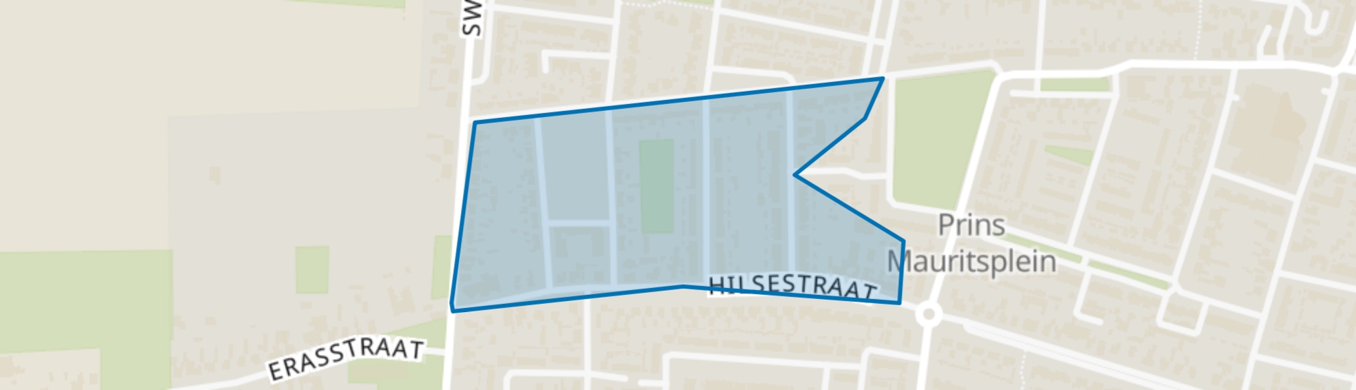 Bloemenbuurt, Kaatsheuvel map