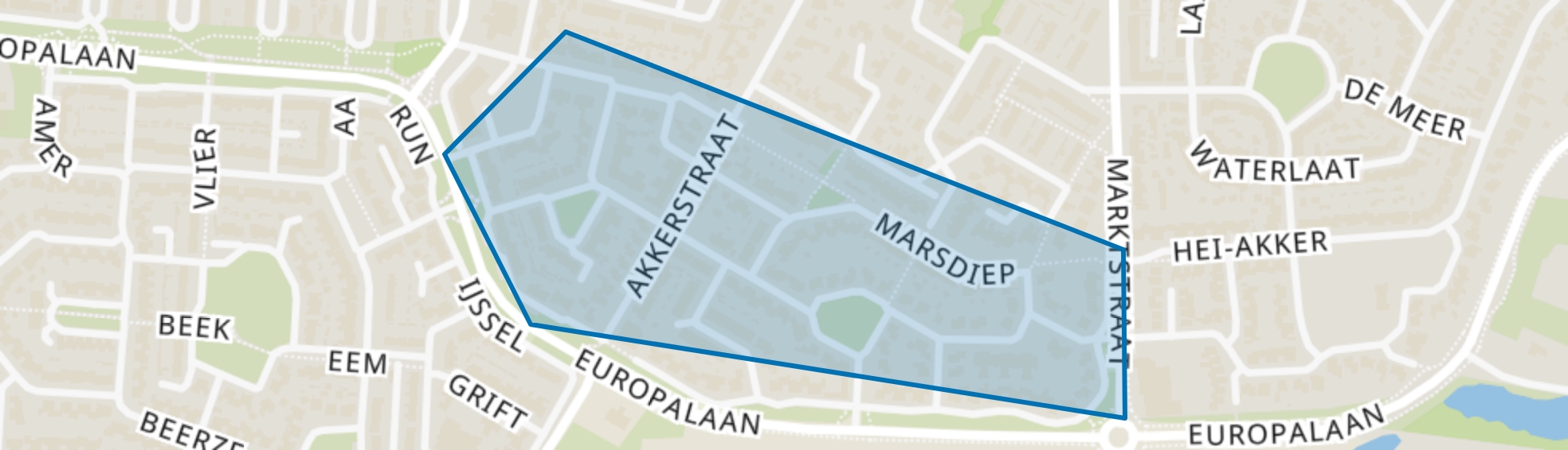 Hil (zuid), Kaatsheuvel map