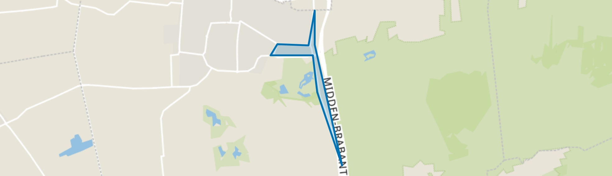 Prinsessenbuurt, Kaatsheuvel map
