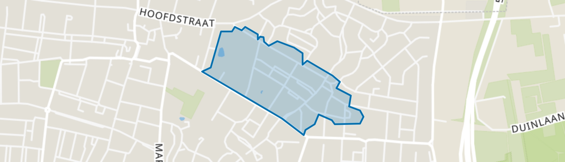 Rooi Dorp, Kaatsheuvel map