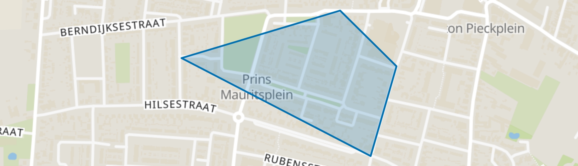 Staatsliedenbuurt, Kaatsheuvel map