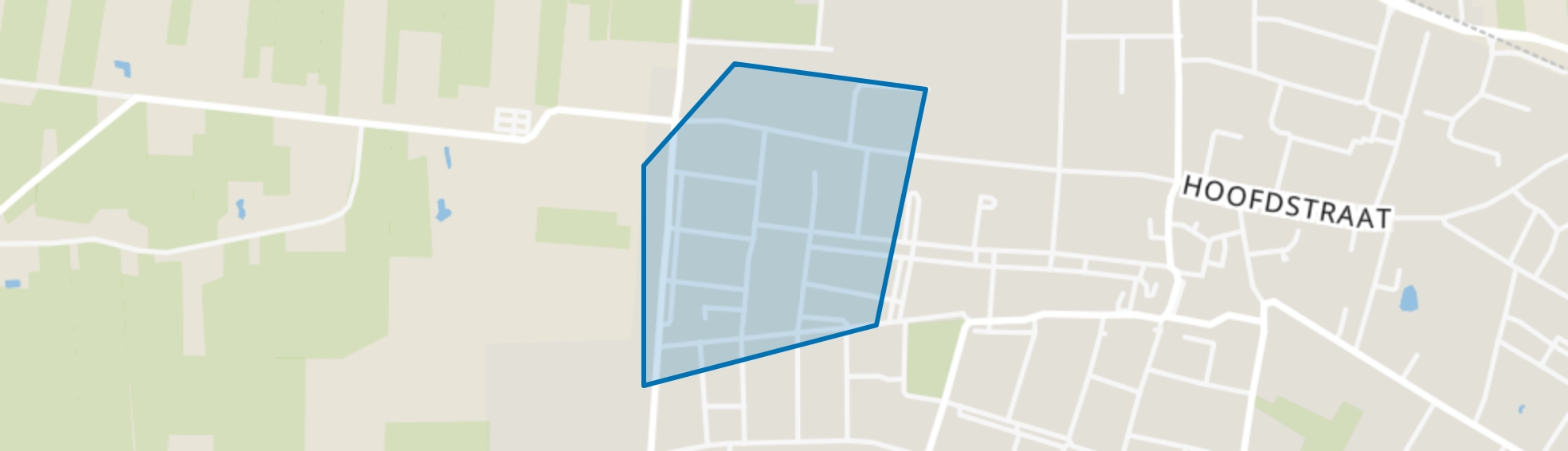 Vossenberg (west), Kaatsheuvel map