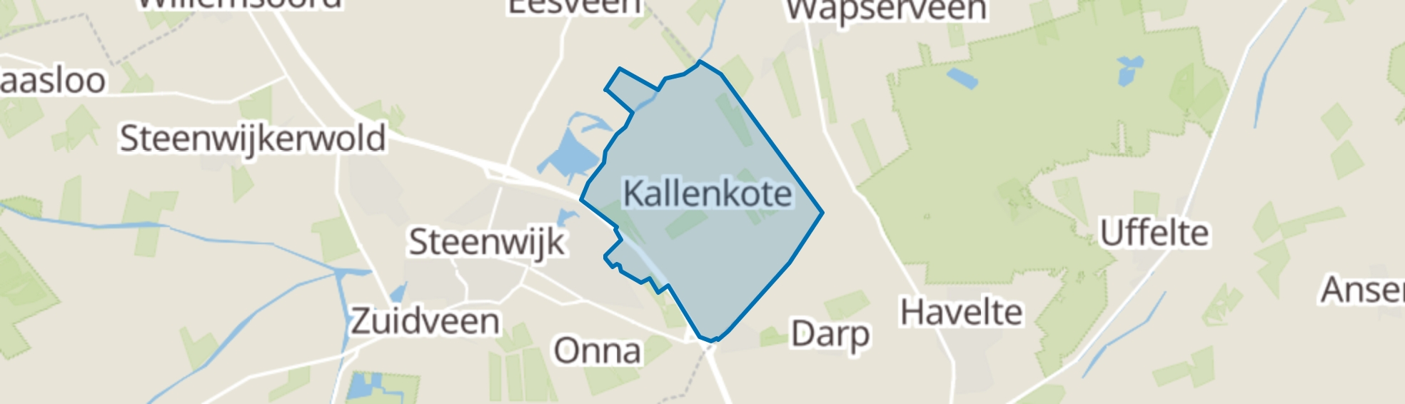 Kallenkote map