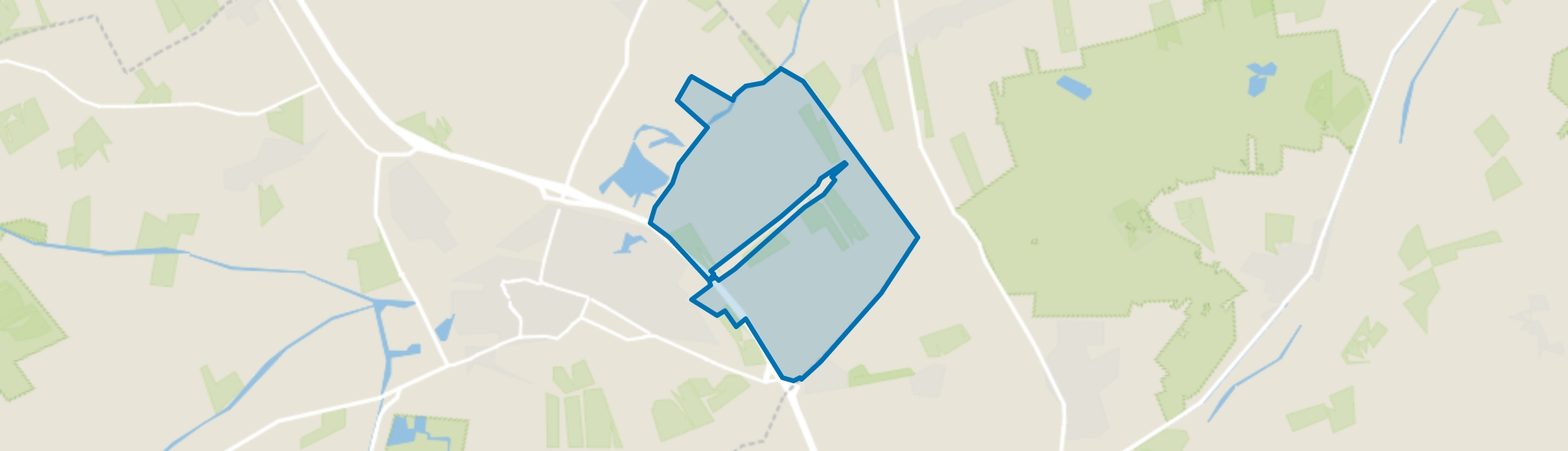 Buitengebied Kallenkote, Kallenkote map