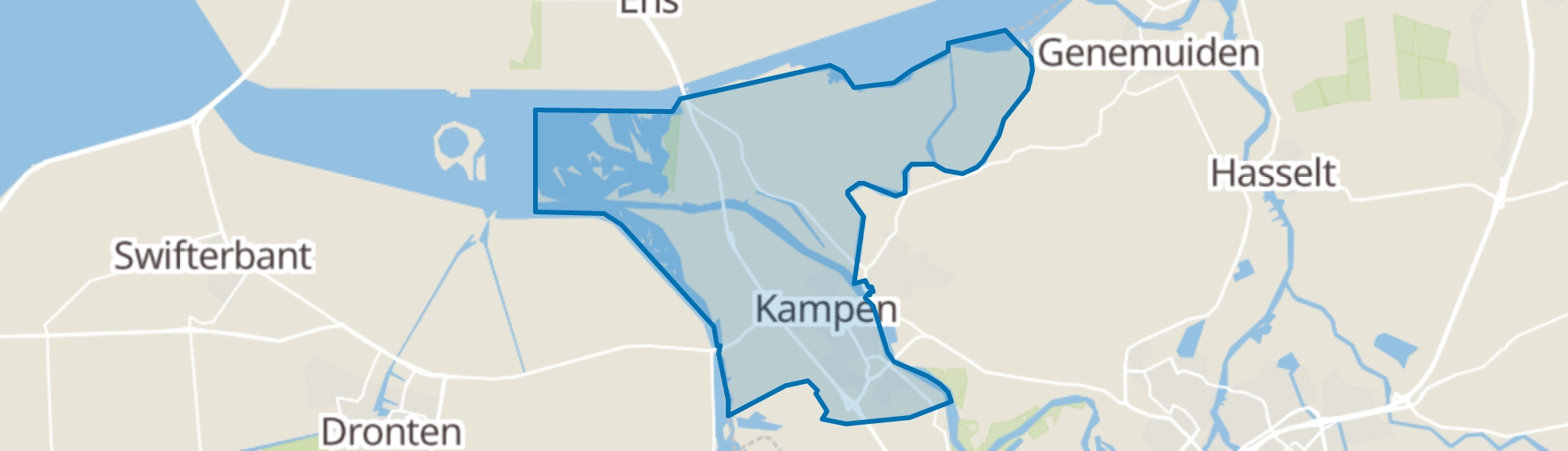 Kampen map